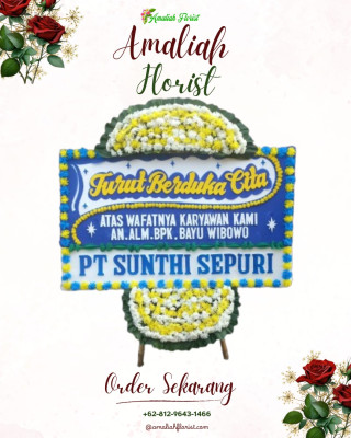 Papan Bunga Duka di Kaisenar