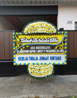 Papan Bunga Duka di Kaisenar