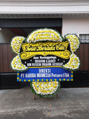 Papan Bunga Duka di Kaisenar