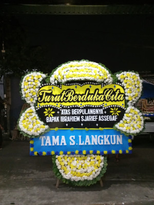 Papan Bunga Duka di Kaisenar
