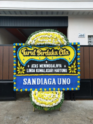 Papan Bunga Duka di Kaisenar